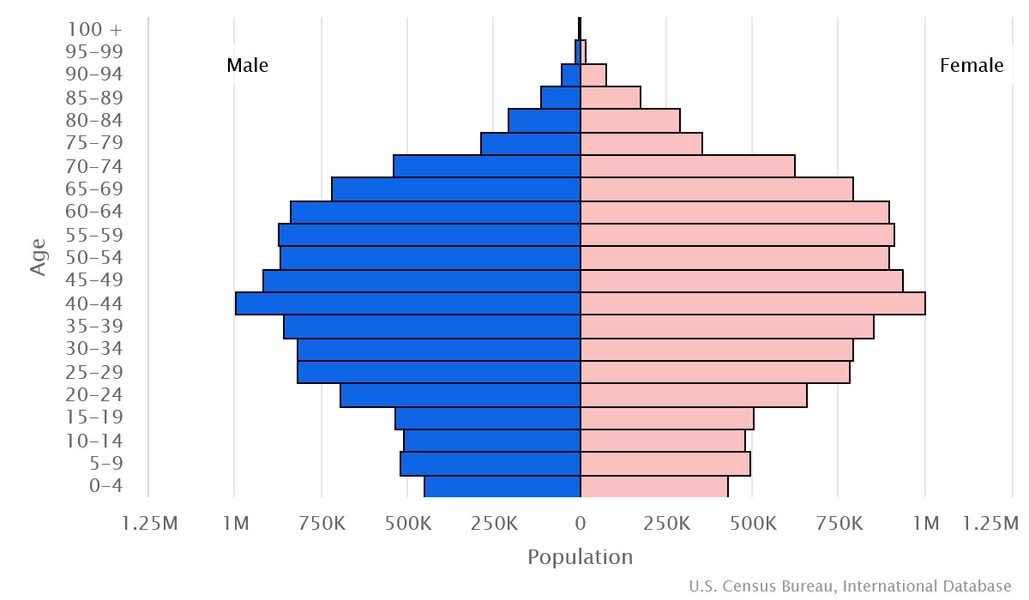 2023 population pyramid