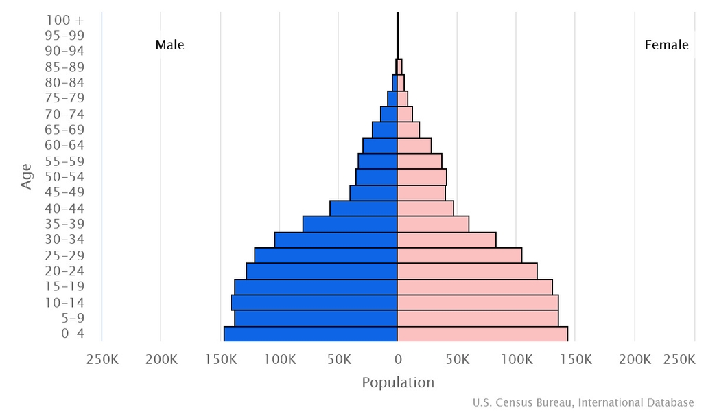 2023 population pyramid