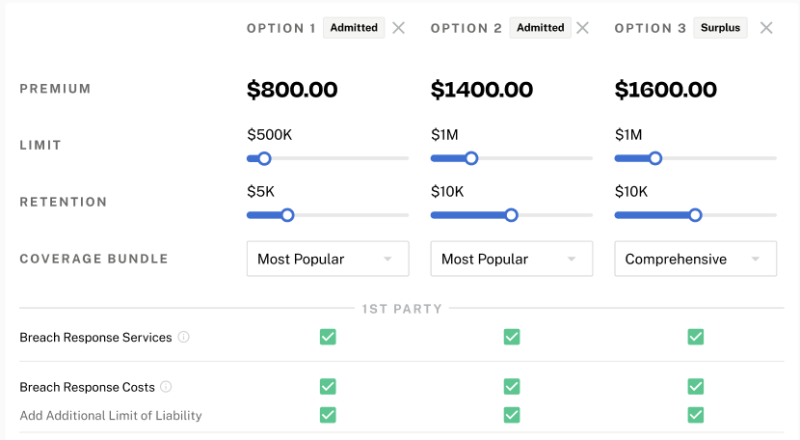 Optimized Quoting Experience 2