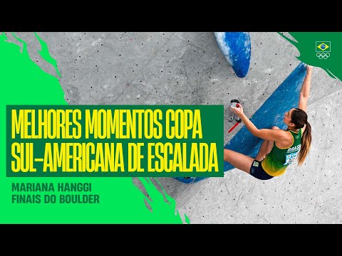 Melhores Momentos | Copa Sul-Americana de Escalada | Mariana Hanggi nas finais do Boulder