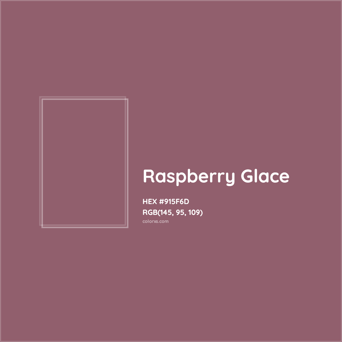 HEX #915F6D Raspberry Glace Color - Color Code