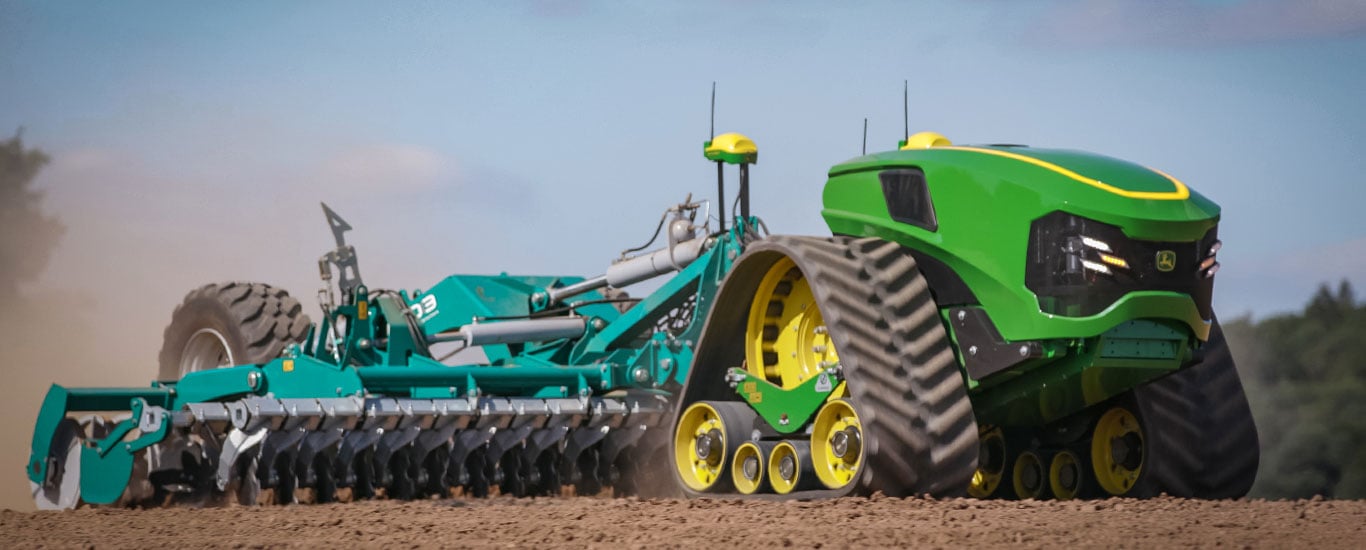 Tracteur John Deere autonome