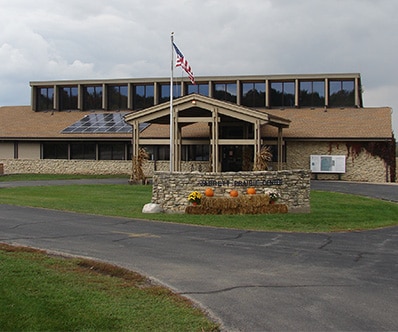 Exterior of the Byron Forest Preserve in Byron, IL