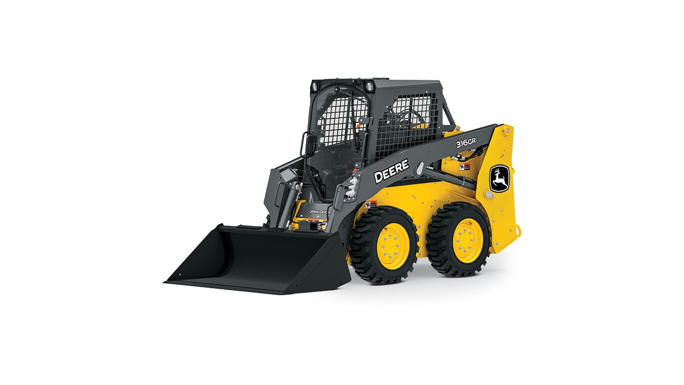 316GR Skid Steer model on white background