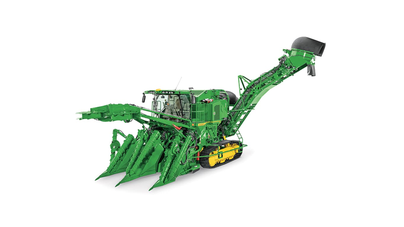 Studio image of a CH960 Sugar Cane Harvester