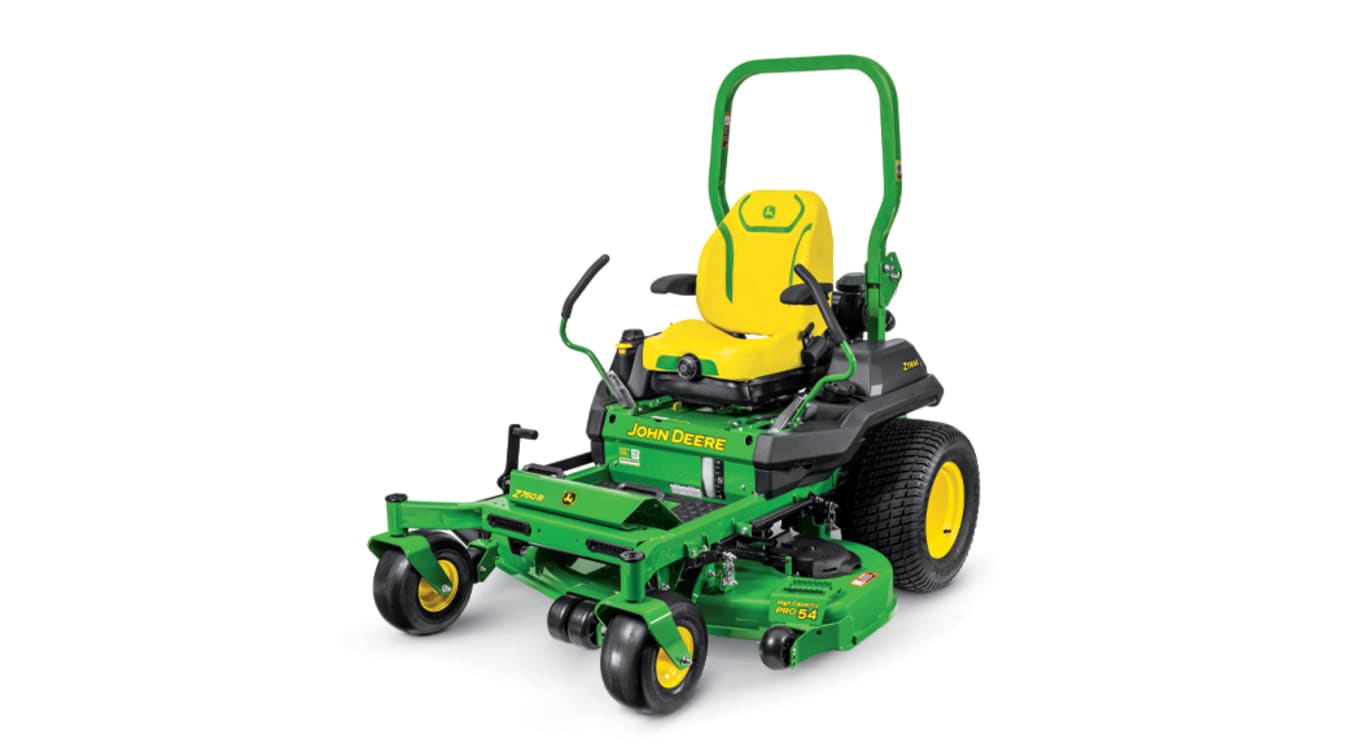 studio image of Z760R zero-turn Ztrak mower