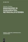 book: Ergonomie in Dokumenten-Retrievalsystemen