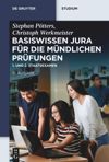 book: Basiswissen Jura für die mündlichen Prüfungen