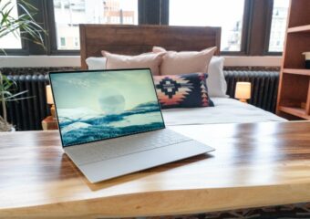 XPS 13 Plus laptop resting on a desk