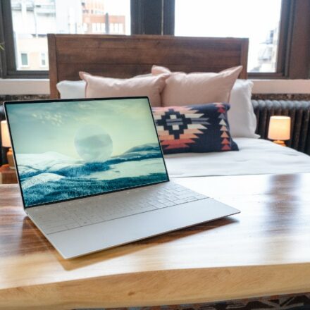 XPS 13 Plus laptop resting on a desk