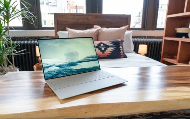 XPS 13 Plus laptop resting on a desk