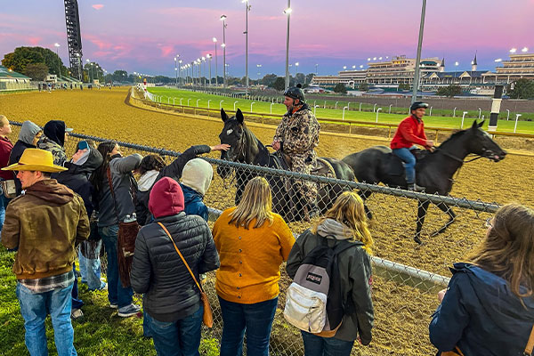 Backstretch Workout Tour