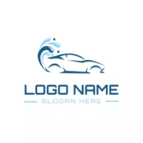 汽车Logo Water Vacuole and Car logo design