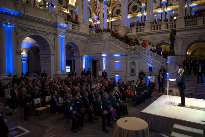 Cover photo for the collection "DHS Secretary Alejandro Mayorkas Gives Remarks During the Inaugural World Fire Congress Charter Signing"