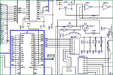 Electronic schematic circuit