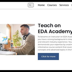 Teach on EDA Academy