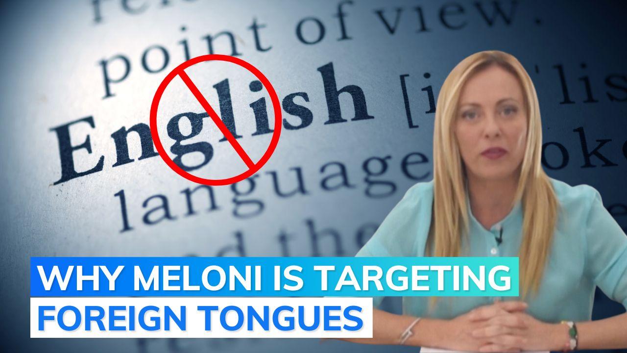 Italy govt wants to ban English in official communication