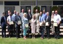 Royal Norfolk Show president Lady Dannatt with the 2024 Long Service Award winners