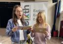 GCSE students open their results