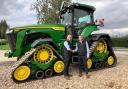 Alex Child (left) has joined the board of directors at Norwich-based farm machinery dealership Ben Burgess. He is pictured with fellow director Ben Turner