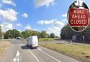 A47 partially closed after lorry loses its cargo