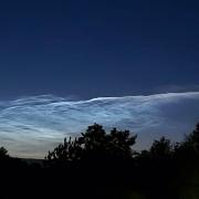 Extremely rare glistening clouds have been spotted above Norfolk