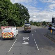 Fire crews, ambulance services and police have been called to a crash at a junction in Norwich.