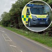 The incident happened on the A143