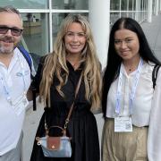 Left to right: Alan Welton of Seaward Safety, Jenna Perry of Stowen and Katie Willis of North Star