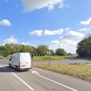 A47 partially closed after lorry loses its cargo