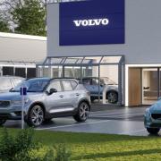 An artist's impression of the new Holden Volvo store in King's Lynn