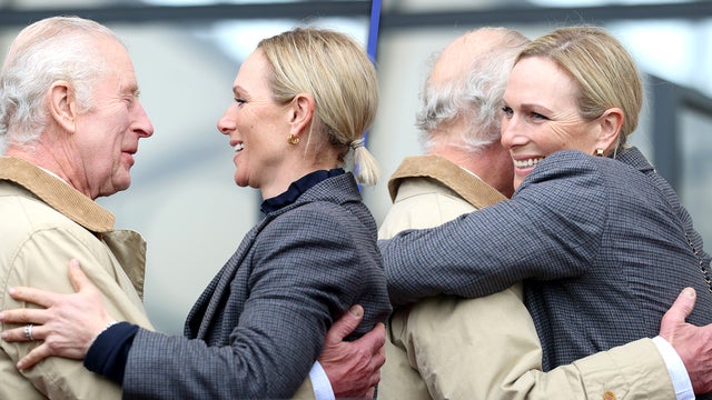 King Charles and Niece Zara Tindall Have Emotional Reunion at Windsor Horse Show