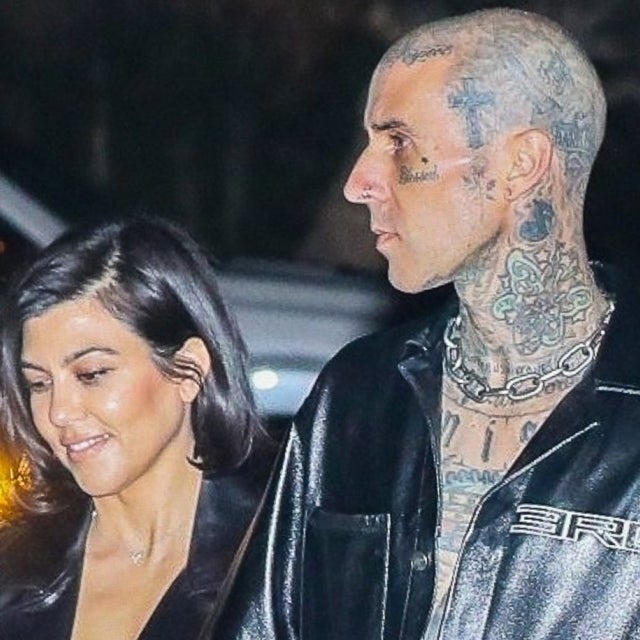 Travis Barker and Kourtney Kardashian