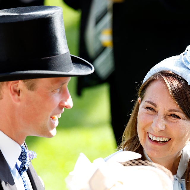 Prince William and Carole Middleton