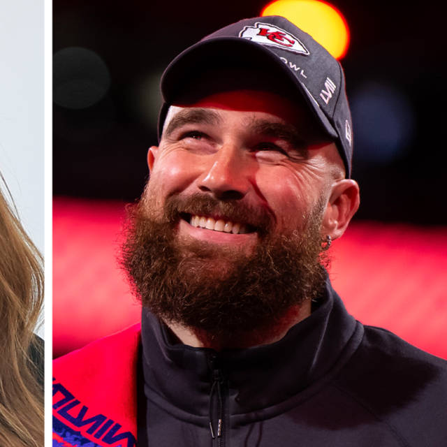 Julia Roberts and Travis Kelce