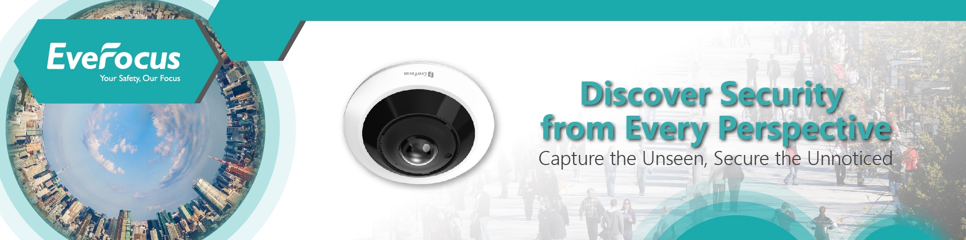 EverFocus Unveils EFN 1980-SG, Redefining Surveillance with Revolutionary Infrared Fisheye Network Camera