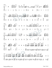 Goodness of God Numbered Musical Notation Preview 2