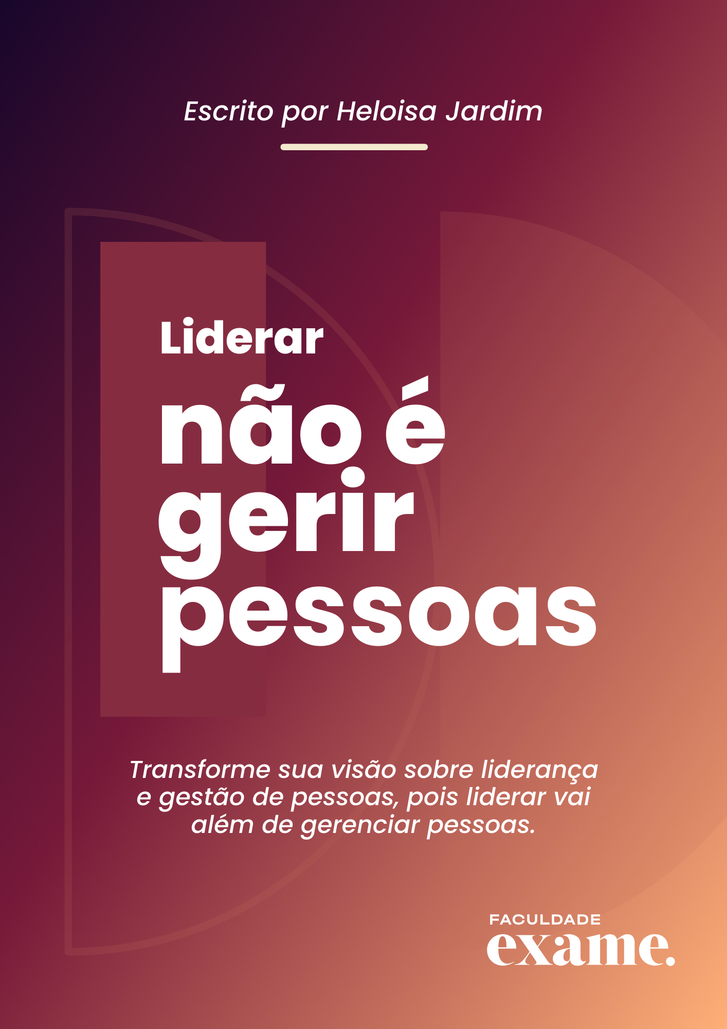 Liderar não é gerir pessoas