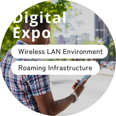 Digital Expo Wireless LAN Environment