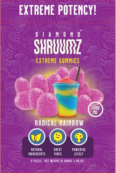 Diamond shruumz Radical rainbow