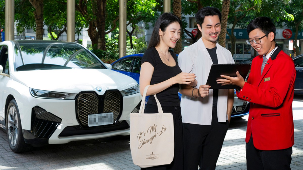 推動綠色旅行！台北遠東香格里拉攜手BMW電動車住宿享純電駕馭樂趣