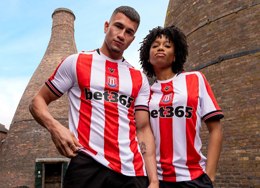 Stoke City 24/25 Macron Home Kit