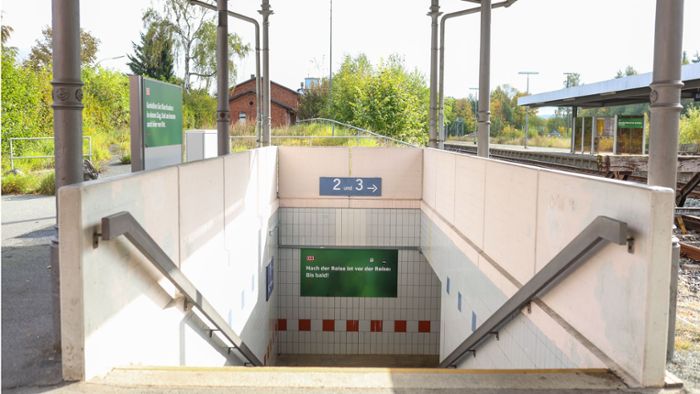 Stadtrat Münchberg: Kein Provisorium  für den  Bahnhof