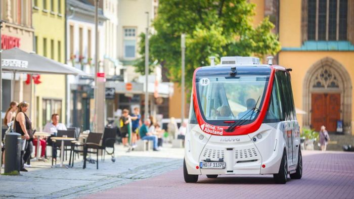 Wettbewerb: Autonome Shuttles erhalten Preis