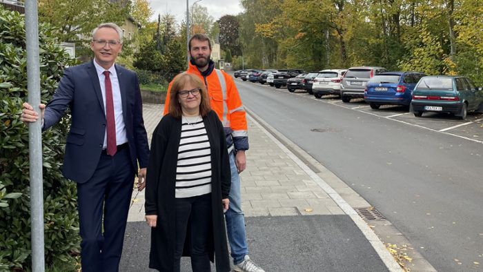 In Selb: Parkplätze sorgen für Sicherheit