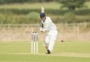 Royal Wootton Bassett v Bear Flat Cricket .Pictured Bassett batting Sam Lawro.03/09/16.Pictures Clare Green/ www.claregreenphotography.com.