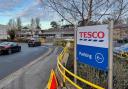 Tesco car park at Emery Gate shopping centre Chippenham