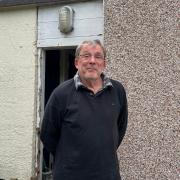 Michael Hitchcock at his home in Dixon Way