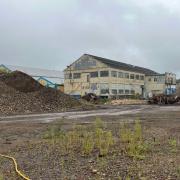 Ongoing work at the former Westinghouse Brakes site in Chippenham