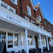 The Castle and Ball pub in Marlborough